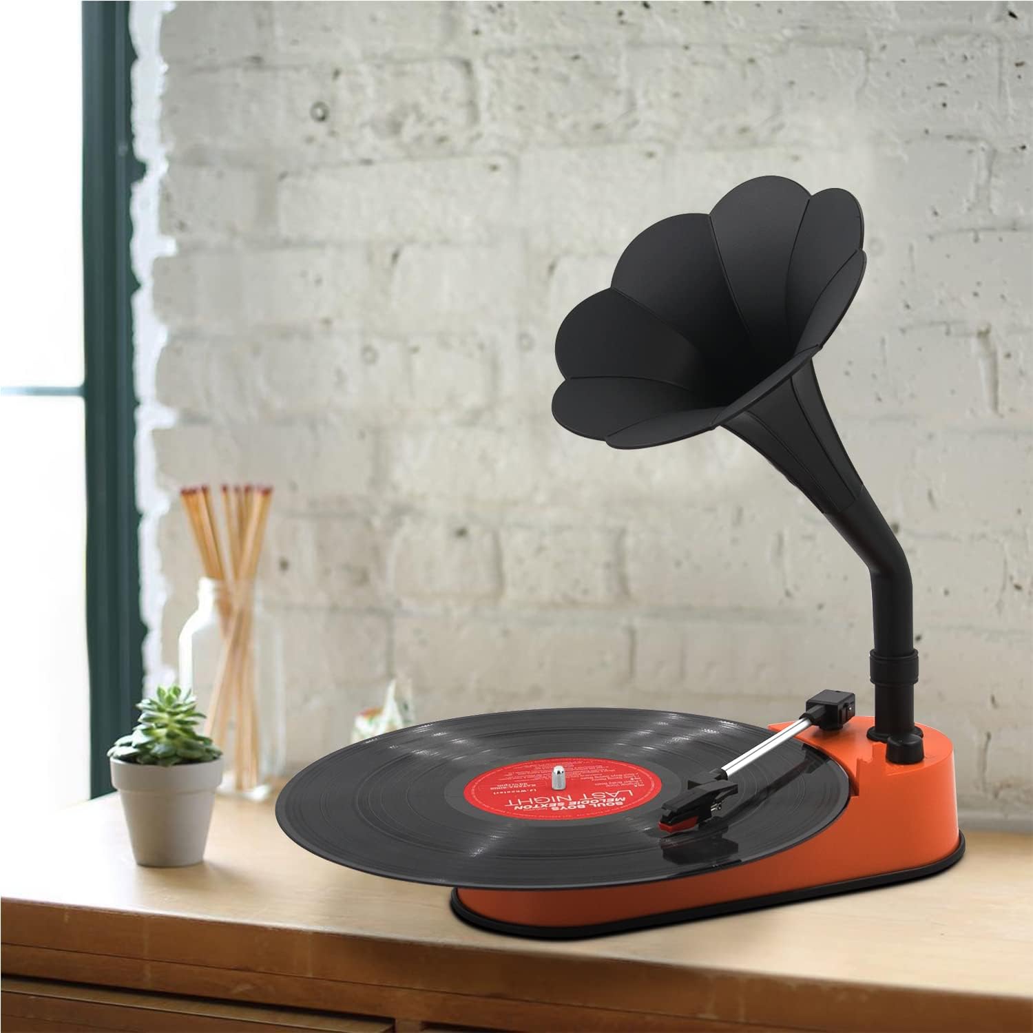 Music Public Domain Bluetooth Vinyl Gramophone