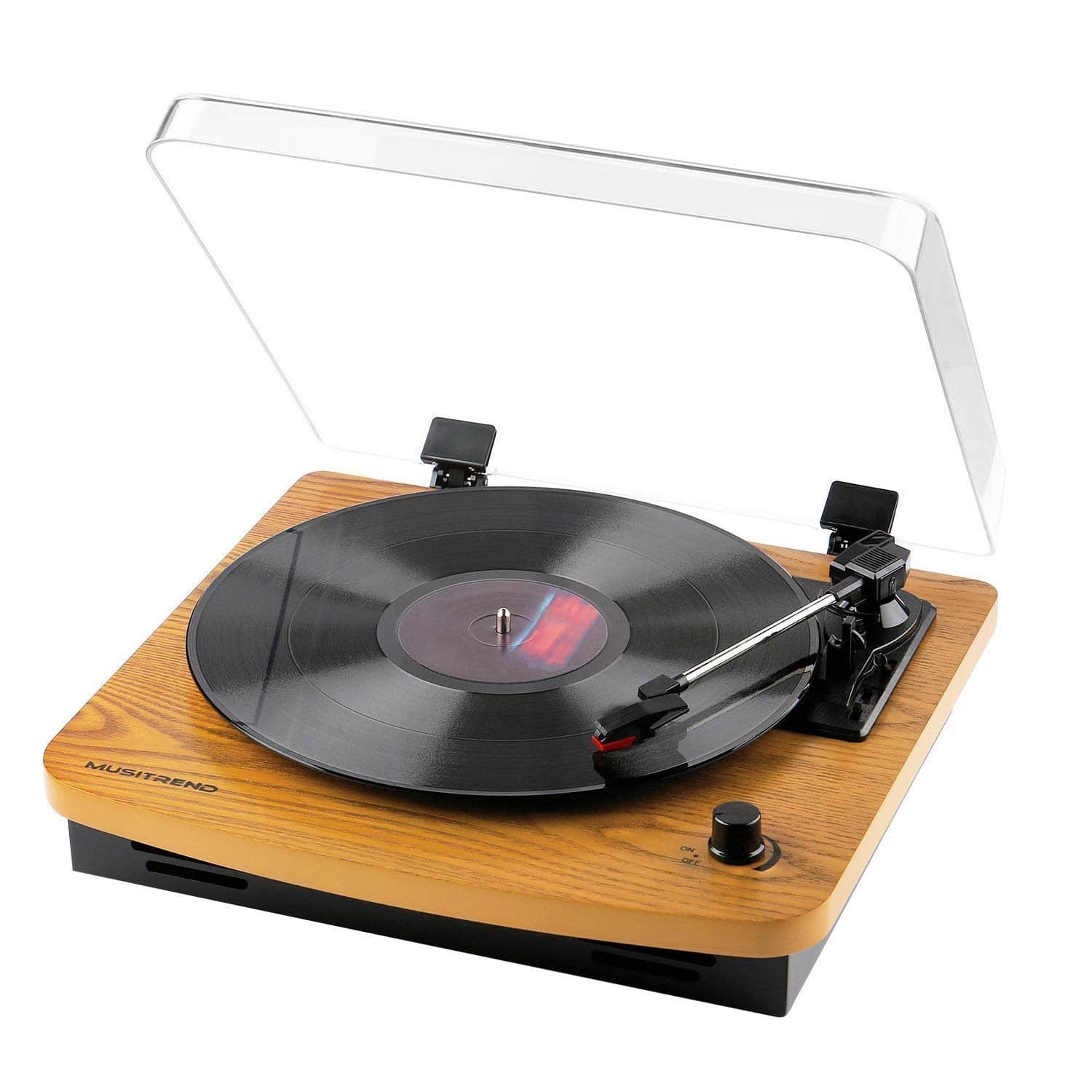 MUSITREND LP 3-Speed USB Vinyl Turntable